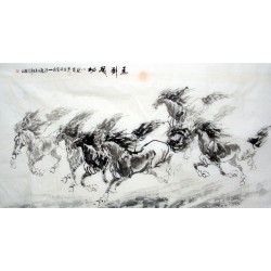 Chinese Horse Painting - CNAG014717