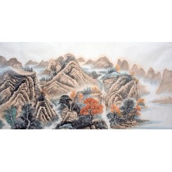 Chinese Landscape Painting - CNAG014772