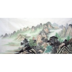 Chinese Landscape Painting - CNAG014774