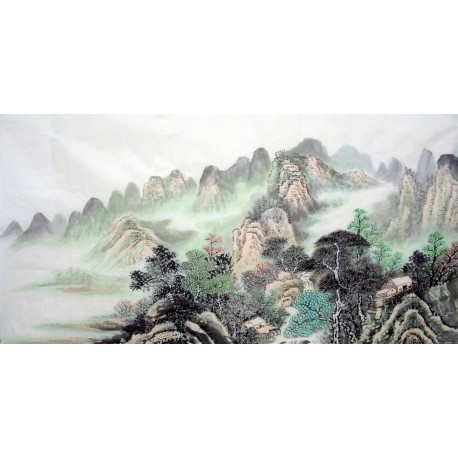 Chinese Landscape Painting - CNAG014774