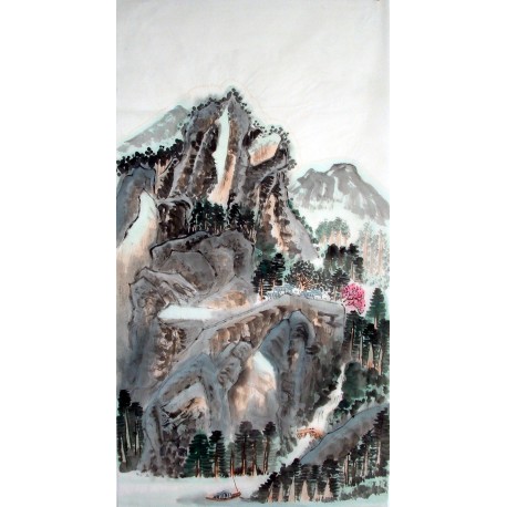 Chinese Landscape Painting - CNAG014851