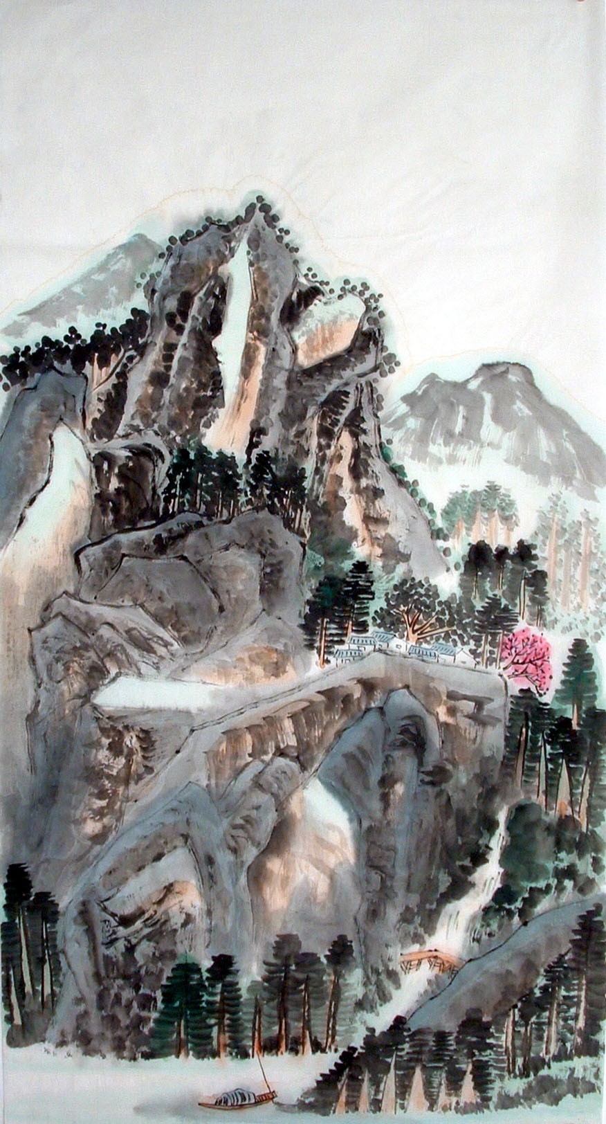 Chinese Landscape Painting - CNAG014851