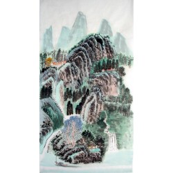 Chinese Landscape Painting - CNAG014852