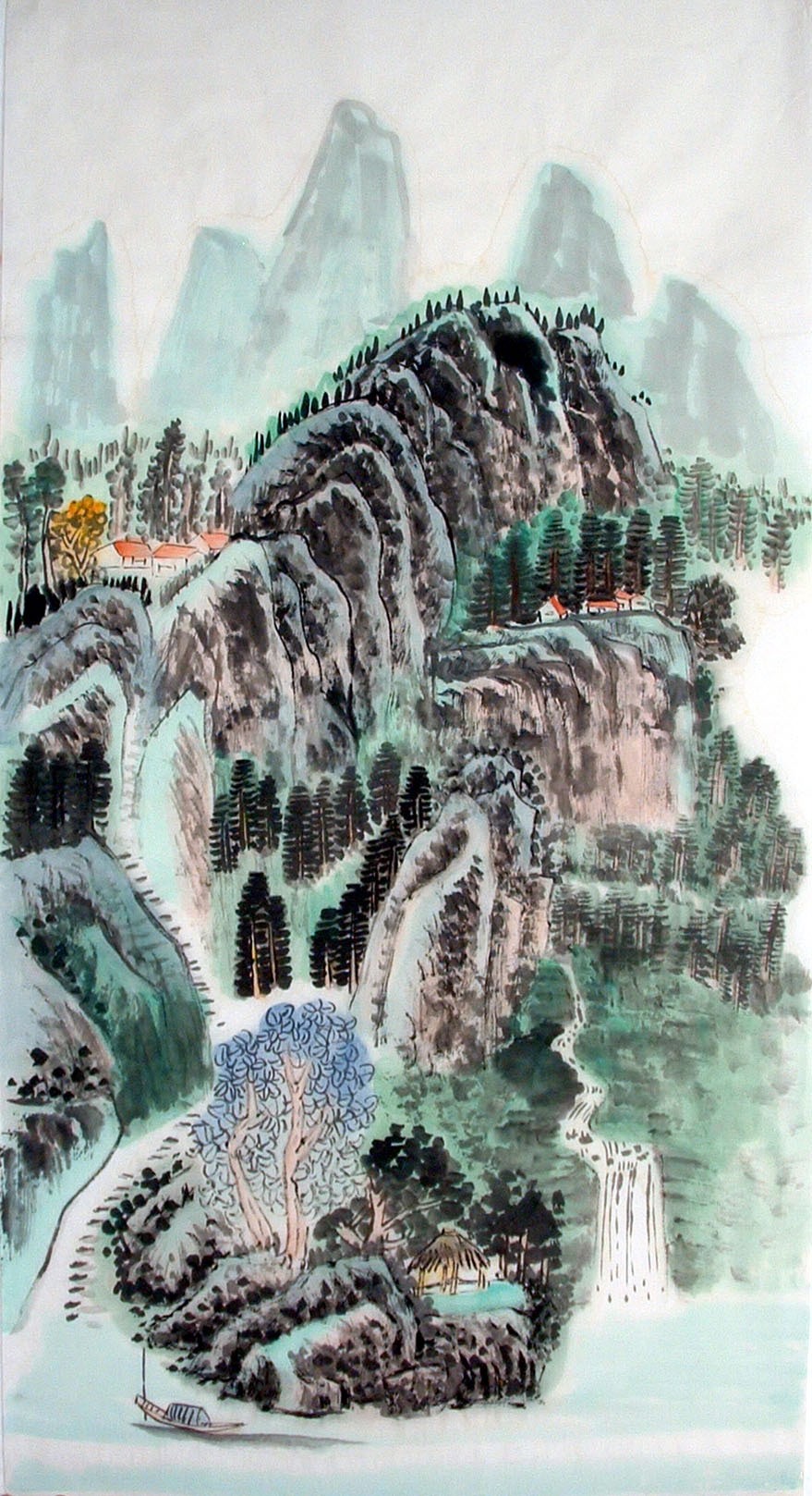 Chinese Landscape Painting - CNAG014852