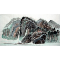 Chinese Landscape Painting - CNAG014853