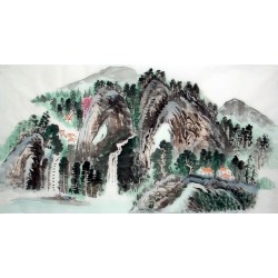 Chinese Landscape Painting - CNAG014854