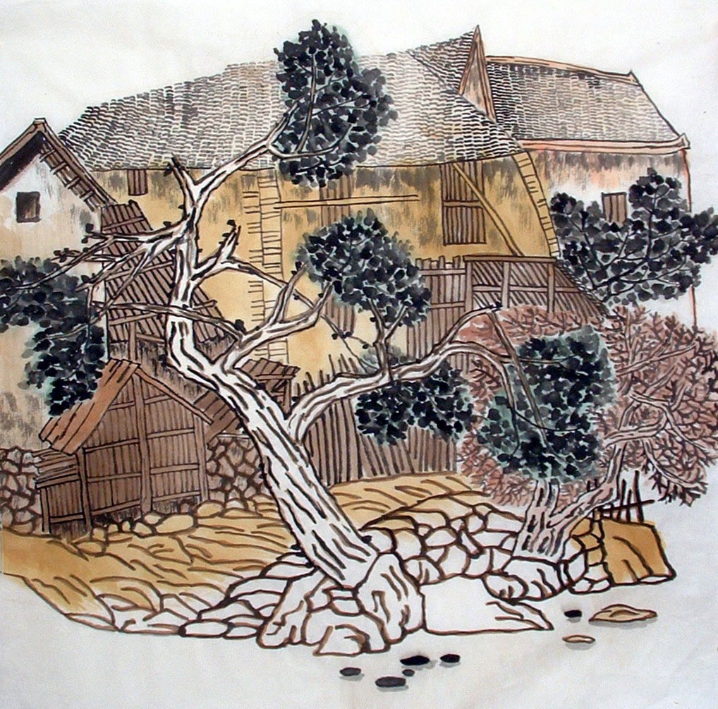 Chinese Landscape Painting - CNAG014856