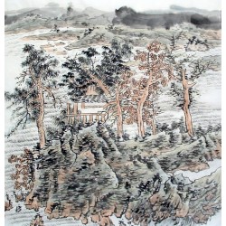 Chinese Landscape Painting - CNAG014857