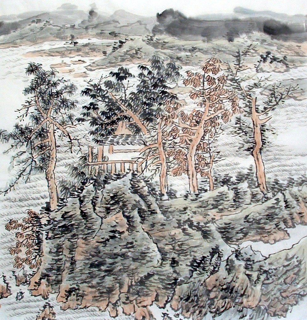 Chinese Landscape Painting - CNAG014857