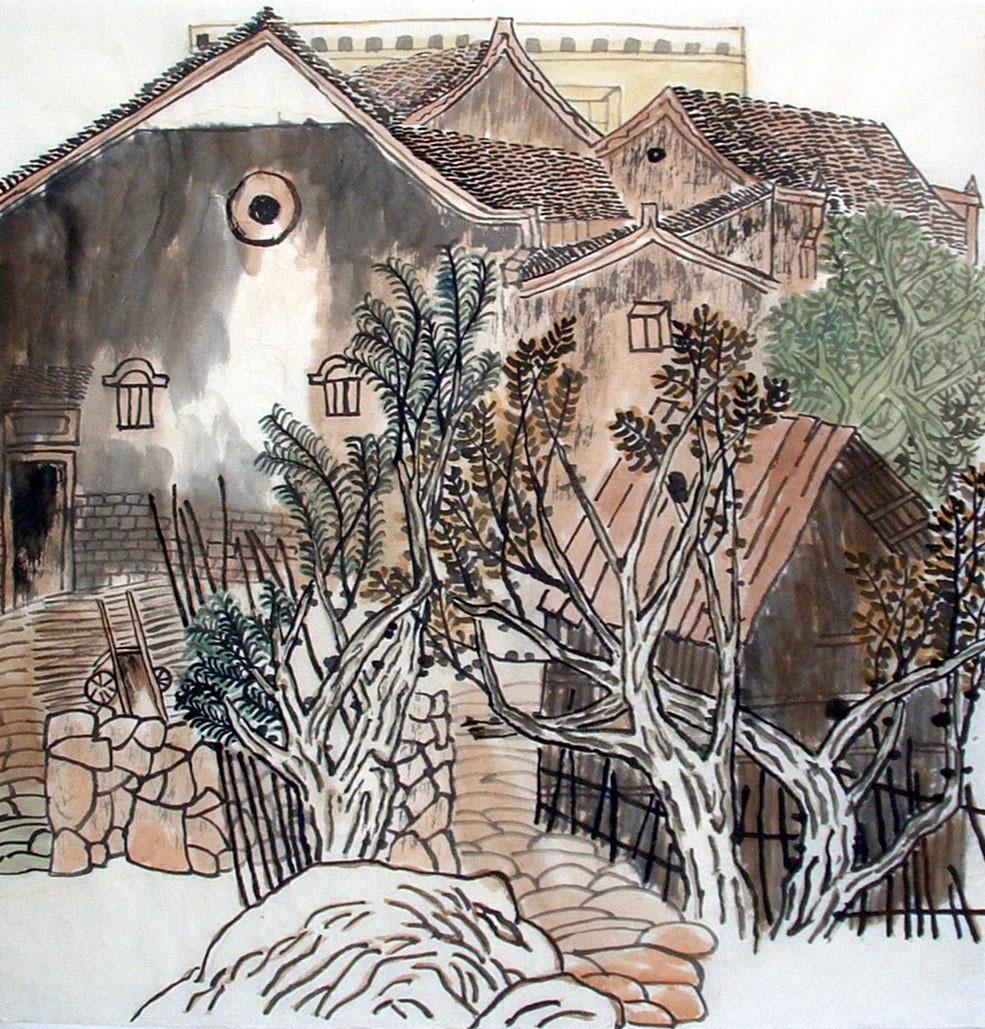 Chinese Landscape Painting - CNAG014858