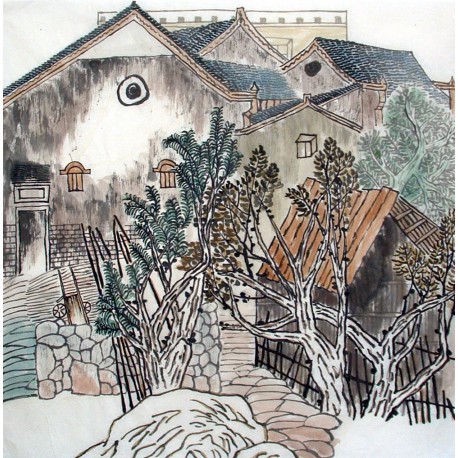 Chinese Landscape Painting - CNAG014859