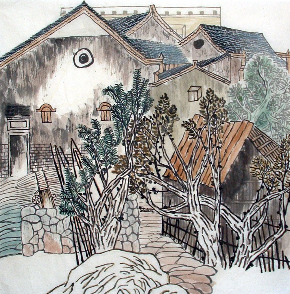 Chinese Landscape Painting - CNAG014859
