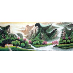 Chinese Landscape Painting - CNAG014861