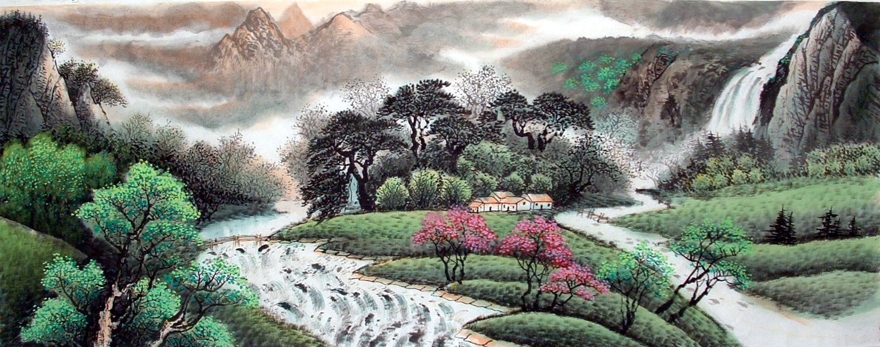 Chinese Landscape Painting - CNAG014863