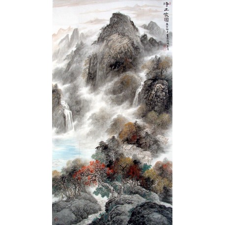 Chinese Landscape Painting - CNAG014866