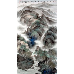 Chinese Landscape Painting - CNAG014869