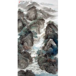 Chinese Landscape Painting - CNAG014871