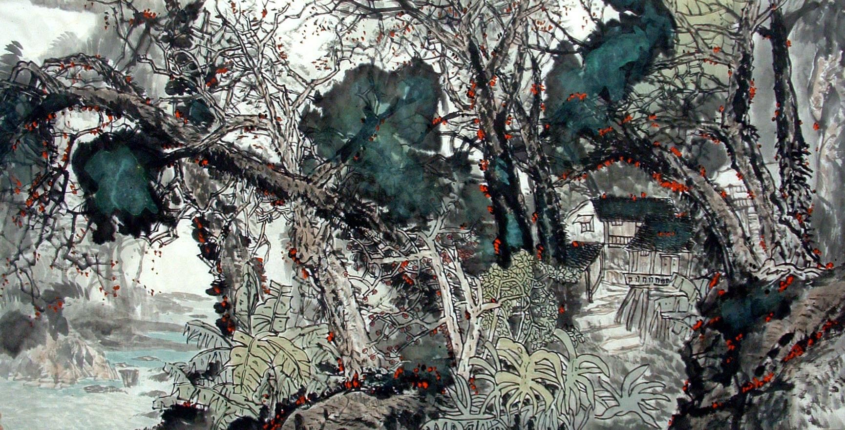 Chinese Landscape Painting - CNAG014878