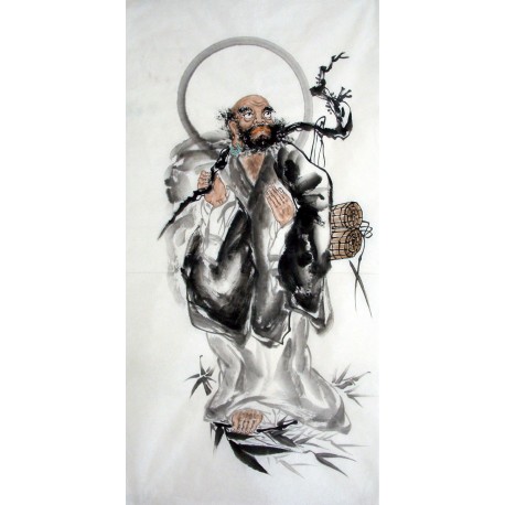 Chinese Bodhidharma Painting - CNAG014879