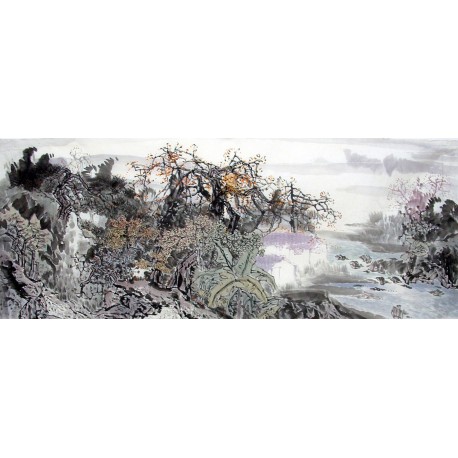 Chinese Landscape Painting - CNAG014883