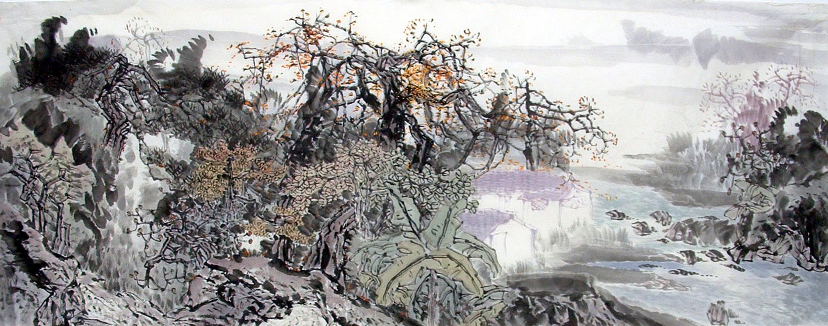 Chinese Landscape Painting - CNAG014883