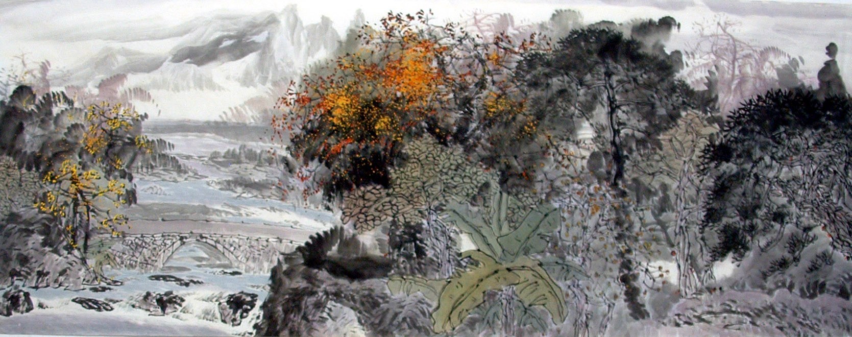 Chinese Landscape Painting - CNAG014884