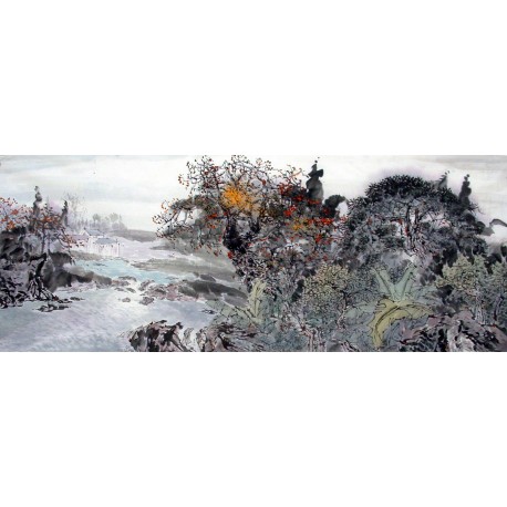 Chinese Landscape Painting - CNAG014886