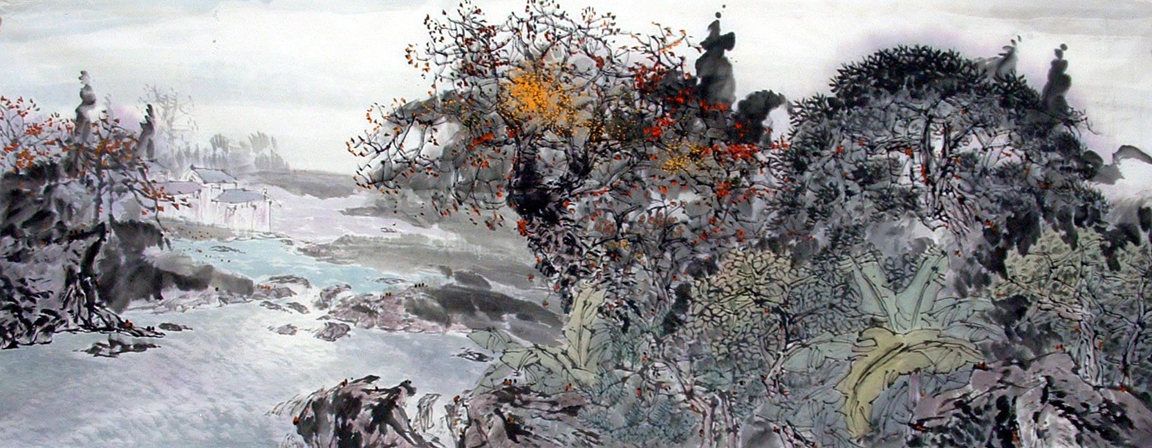 Chinese Landscape Painting - CNAG014886