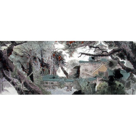 Chinese Landscape Painting - CNAG014888