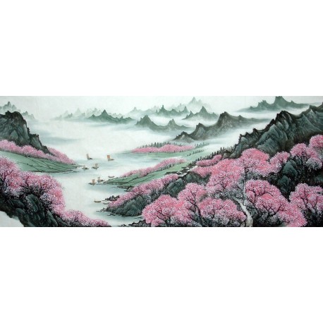 Chinese Landscape Painting - CNAG014890