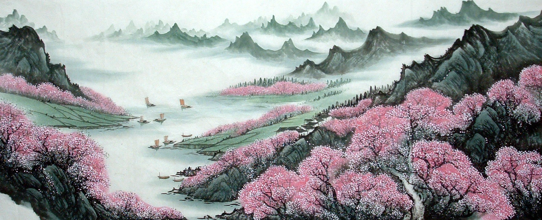 Chinese Landscape Painting - CNAG014890