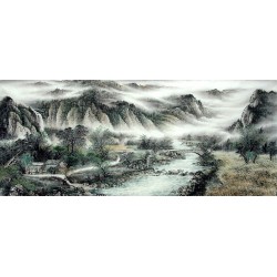 Chinese Landscape Painting - CNAG014894