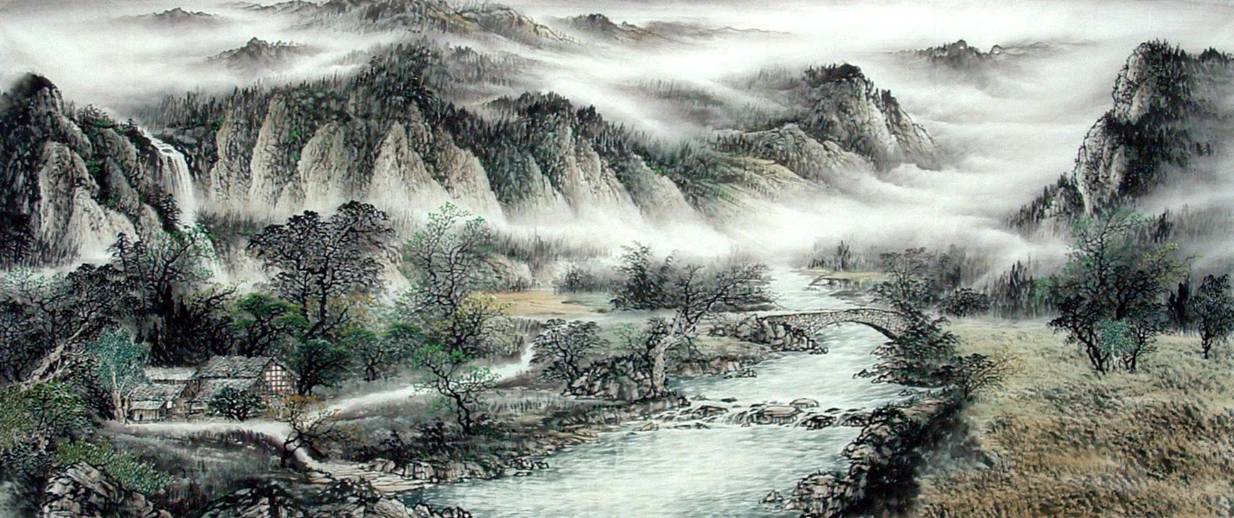 Chinese Landscape Painting - CNAG014894