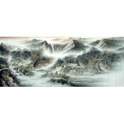 Chinese Landscape Painting - CNAG014898