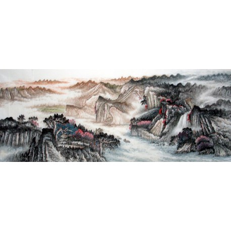 Chinese Landscape Painting - CNAG014900