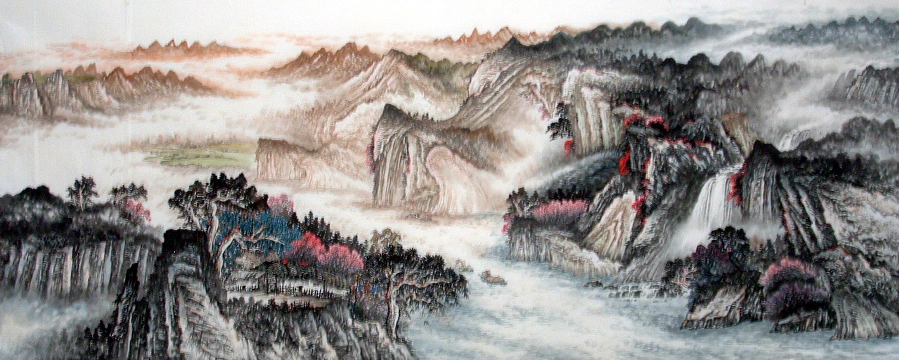 Chinese Landscape Painting - CNAG014900