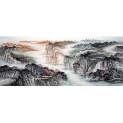 Chinese Landscape Painting - CNAG014904