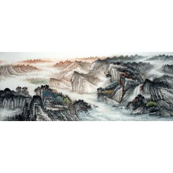 Chinese Landscape Painting - CNAG014906
