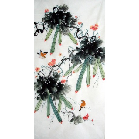 Chinese Flowers&Trees Painting - CNAG014907