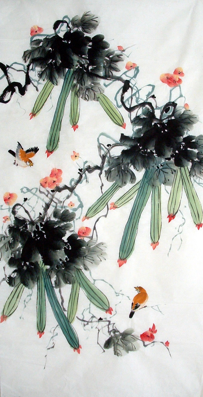 Chinese Flowers&Trees Painting - CNAG014907