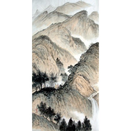 Chinese Landscape Painting - CNAG014910