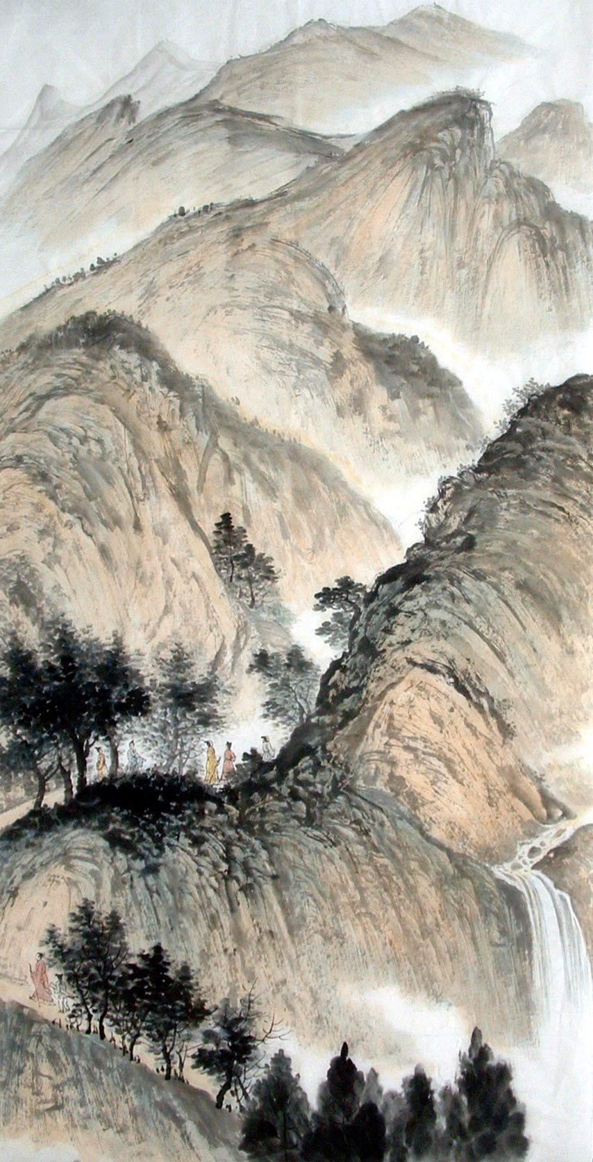 Chinese Landscape Painting - CNAG014910