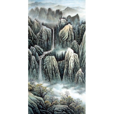 Chinese Landscape Painting - CNAG014911