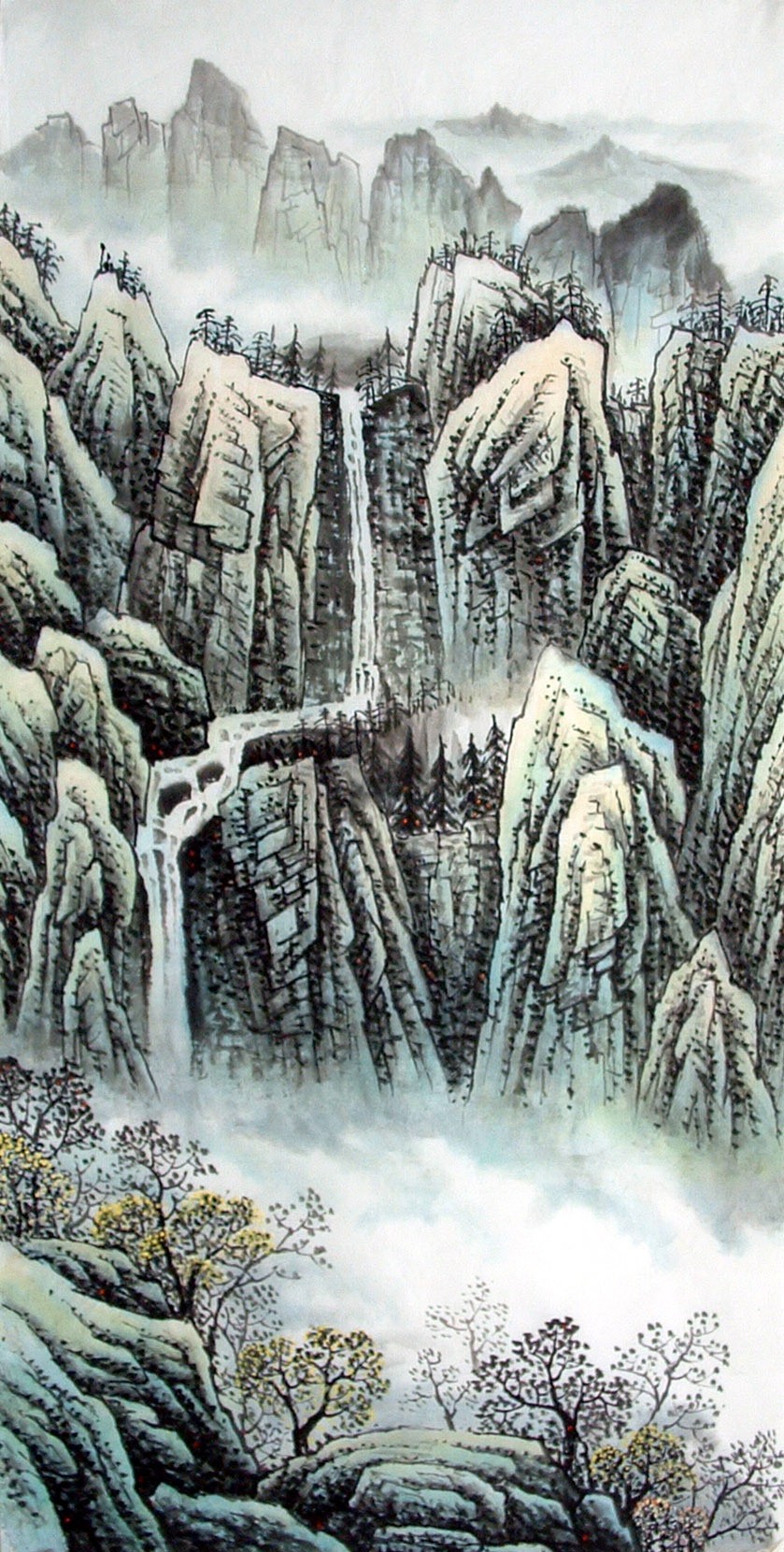 Chinese Landscape Painting - CNAG014912