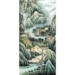 Chinese Landscape Painting - CNAG014913