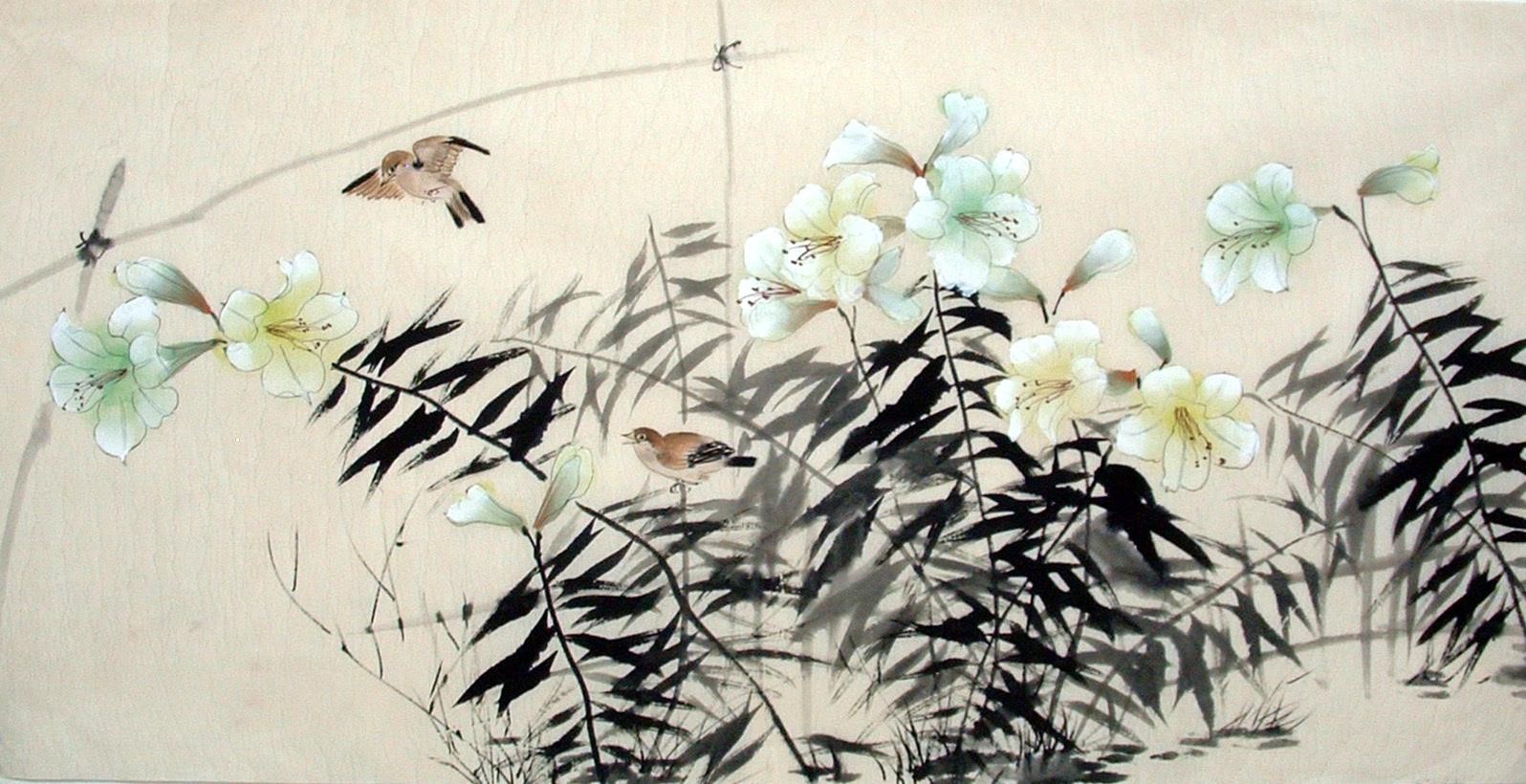 Chinese Flowers&Trees Painting - CNAG014917