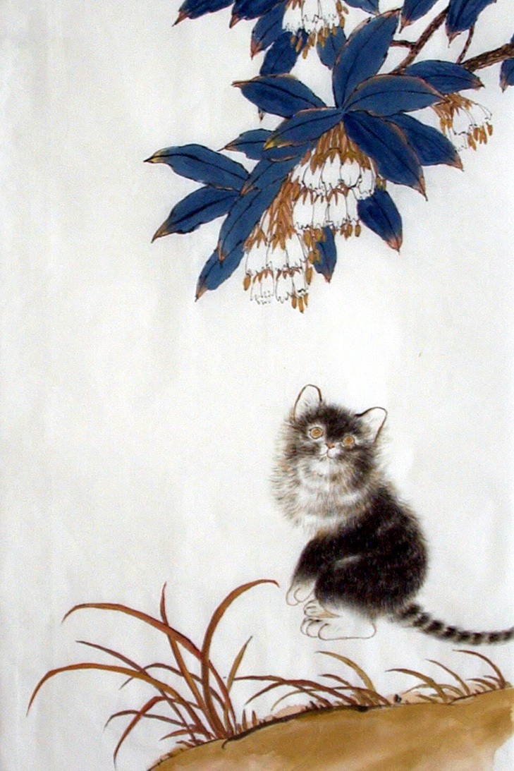 Chinese Cats Painting - CNAG014999