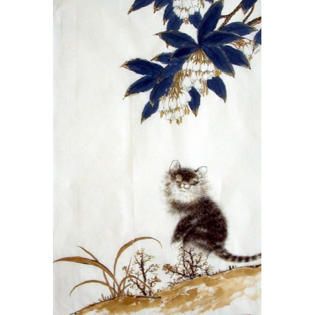 Chinese Cats Painting - CNAG015004