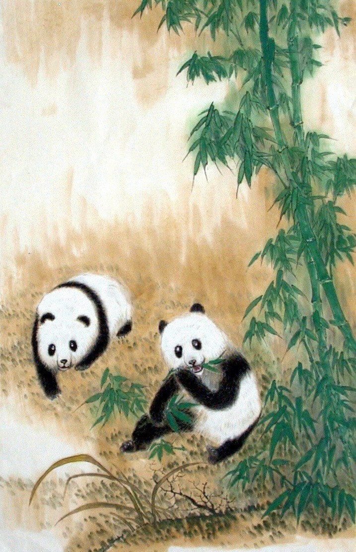 Chinese Panda Painting - CNAG015006