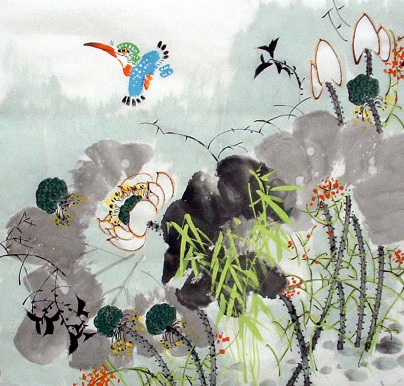 Chinese Flowers&Trees Painting - CNAG015008